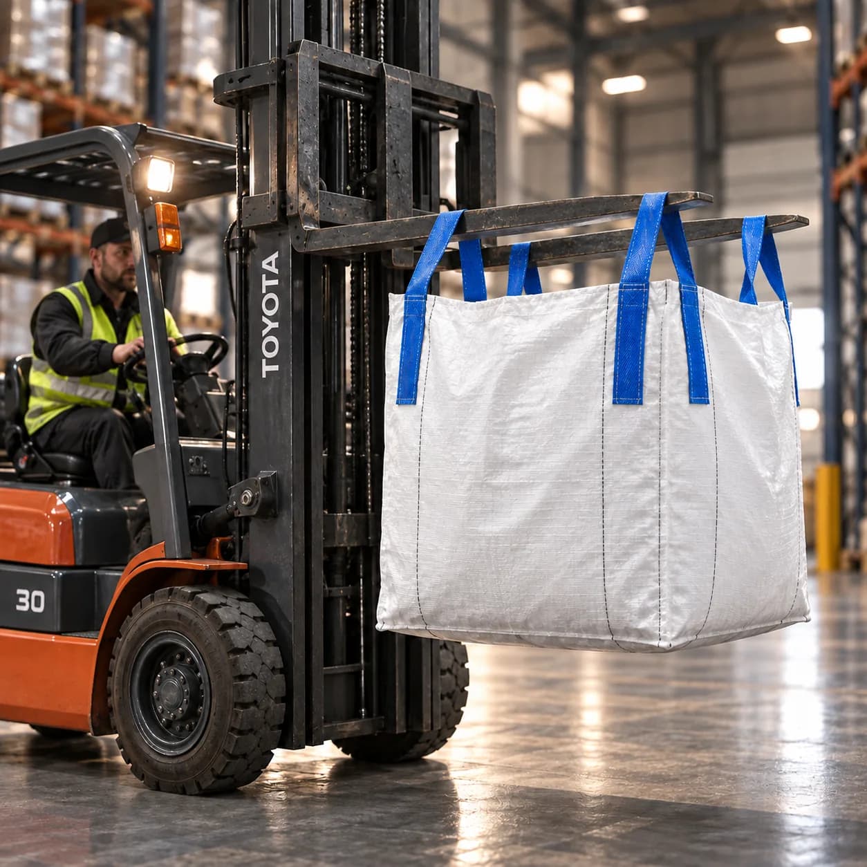 U-panel FIBC bulk bag, view 6 of 7